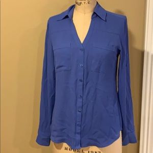 Express button down blouse
